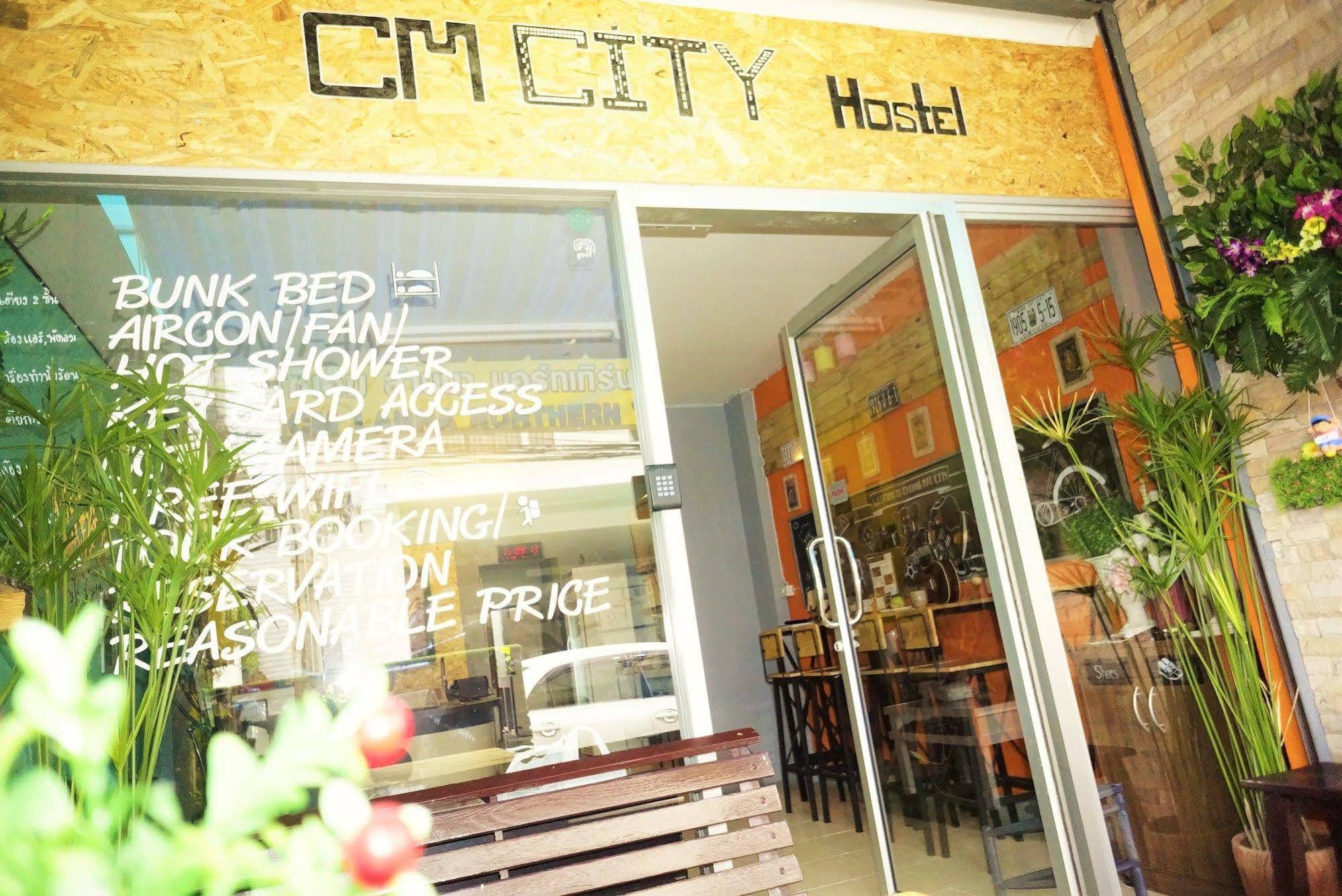 Cm City Hostel Chiang Mai Ngoại thất bức ảnh